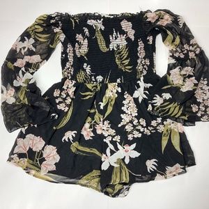 Charlotte Russe Strapless Romper Dress